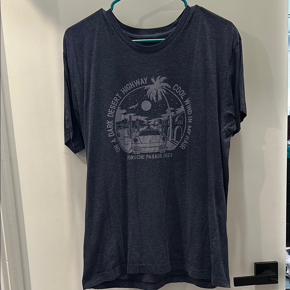 Porsche Club of America Navy Blue Men's T-Shirt